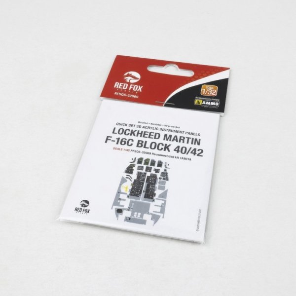 Red Fox Studio QS-32069 F-16C Block 40/42 for Tamiya kit 1/32