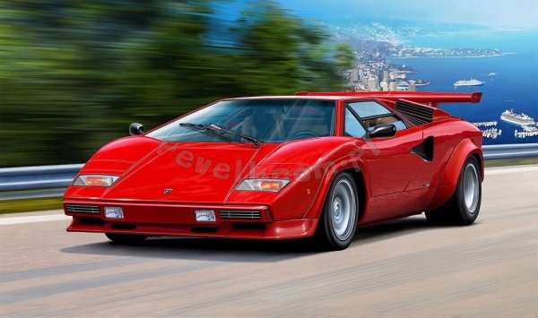 Revell 07730 Lamborghini Countach LP500S 1/24