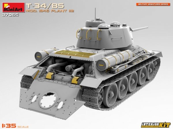 MiniArt 37065 T-34/85 MOD. 1945. PLANT 112. INTERIOR KIT 1/35
