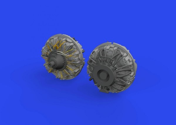Eduard 648870 B-25J engines PRINT HONG KONG MODELS 1/48