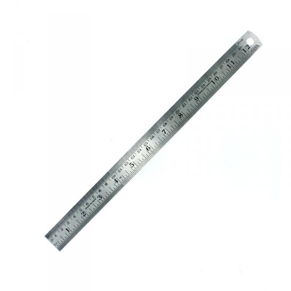 Modelcraft PRU1012 Steel Rule 12” (300mm)