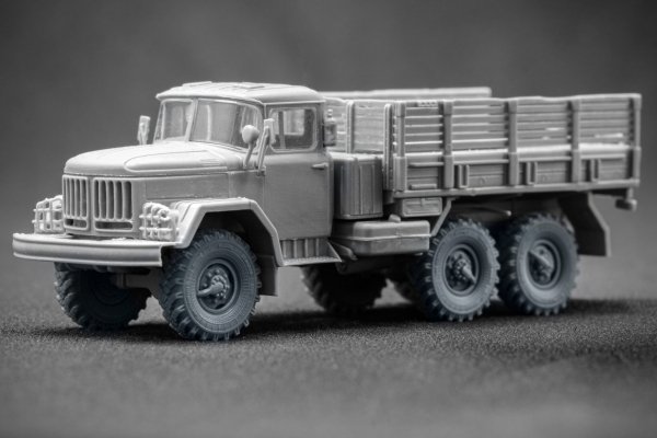 ScaleX WM 72001 ZIL 131 Ordinary wheel set (for ICM) 1/72