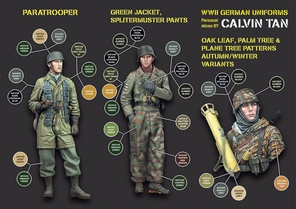 AK Interactive AK11759 SIGNATURE SET – CALVIN TAN 3G COLORS 3GEN SET 18x17 ml
