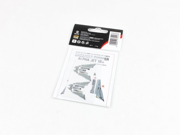 Red Fox Studio QS-48206 Dassault-Dornier Alpha Jet 1B+ for Kinetic 3D colored resin IP 1/48
