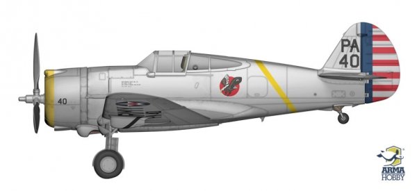 Arma Hobby 70082 Curtiss P-36C 1/72