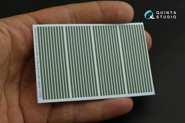 Quinta Studio QP24001 Green rib tapes Fokker Dr.I (All kits) 1/24