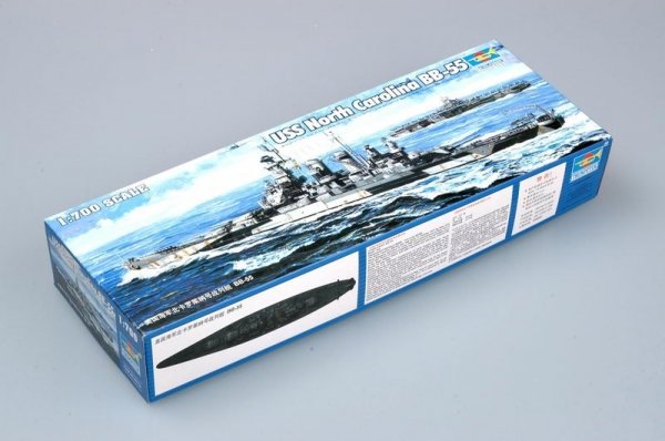 Trumpeter 05734 USS North Carolina BB-55 1/700