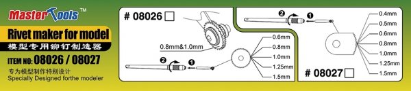 Trumpeter 08026 Rivet maker for model 1