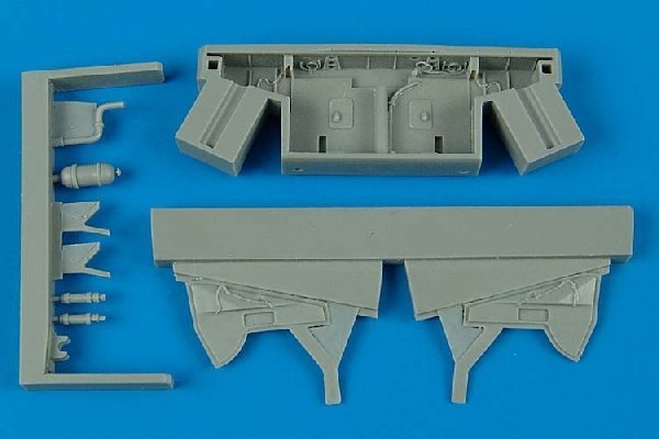 Aires 7210 Hawker Hurricane Mk. I/II wheel bay 1/72 Hasegawa