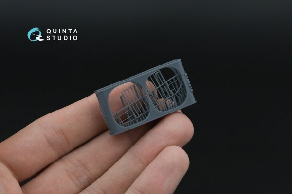 Quinta Studio QT35010 Dodge WC-54 front grille (Zvezda) 1/35