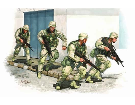 Trumpeter 00418 US Army in Iraq 2005 (1:35)