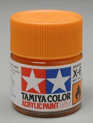 Tamiya X6 Orange (81506) Acrylic paint 10ml