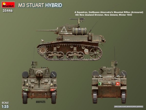 MiniArt 35446 M3 Stuart Hybrid 1/35