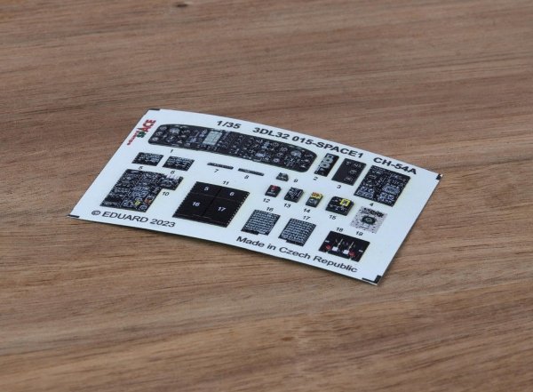 Eduard 3DL32015 CH-54A SPACE ICM 1/35