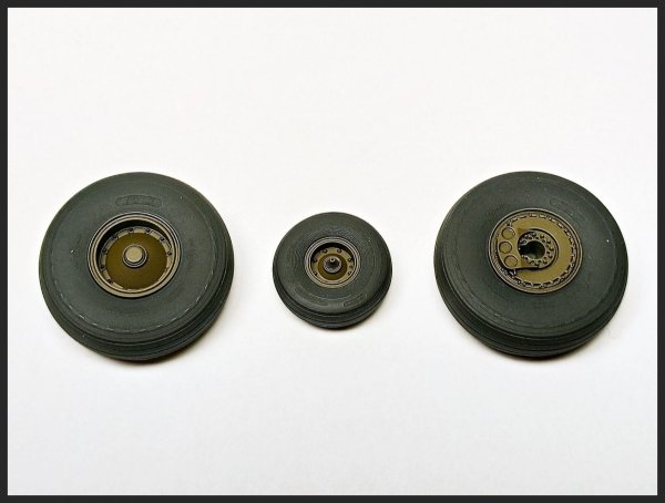 Clear Prop! CPA35002 CH-54A Tarhe wheels set for ICM kit 1/35