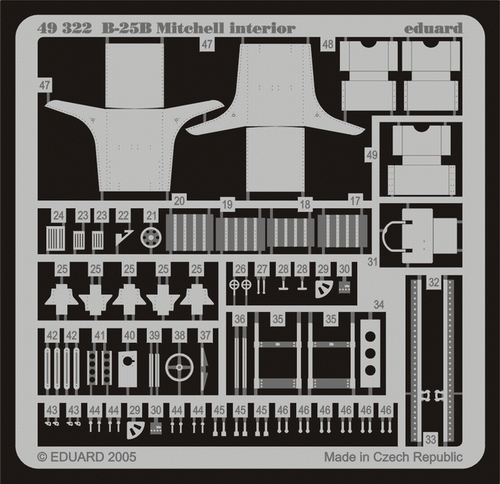 Eduard BIG4861 B-25B 1/48 ACCURATE MINIATURES
