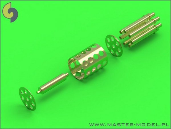 Master AM-48-081 Fairchild A-10 Thunderbolt II - GAU-8 Avenger gun tip and Pitot Tube (1:48)