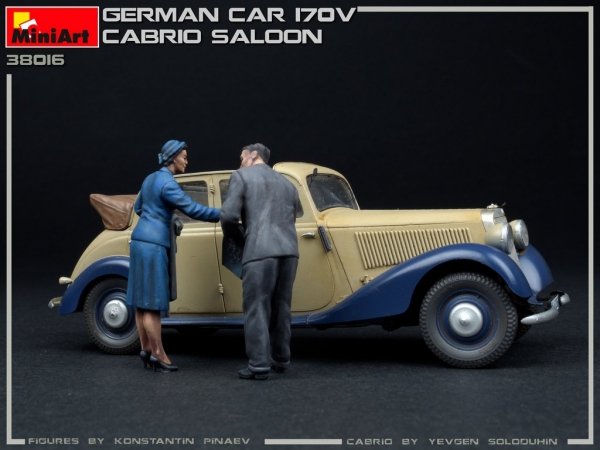 MiniArt 38016 GERMAN CAR 170V CABRIO SALOON 1/35