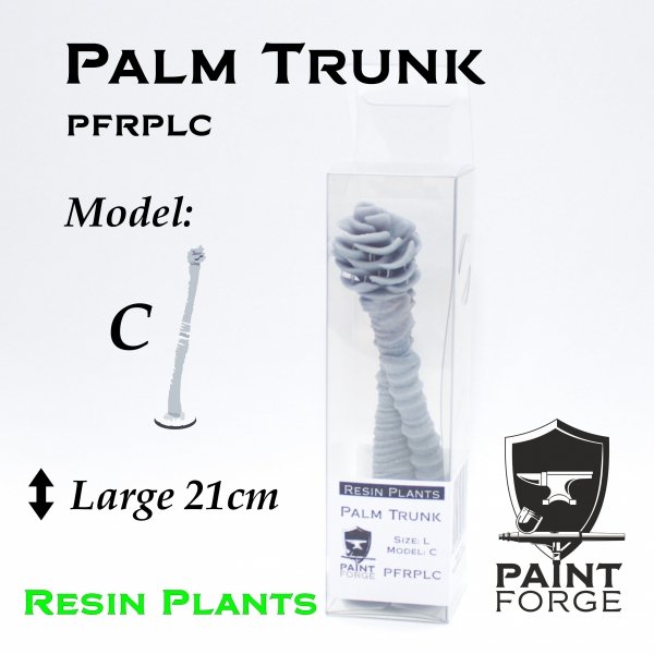 Paint Forge PFRPLC Resin Plants PALM TRUNK C size L