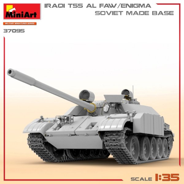 MiniArt 37095 IRAQI T-55 AL FAW/ENIGMA. SOVIET MADE BASE 1/35