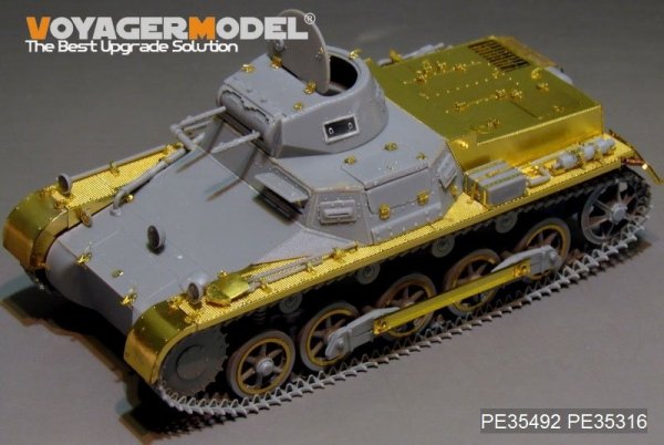 Voyager Model PE35492 WWII German Pz.Kpfw.I Ausf. B basicfor DRAGON 6186 1/35