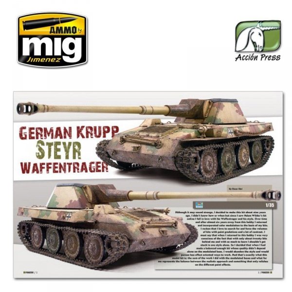Ammo of Mig Jimenez 55 PANZER ACES ISSUE 55 - PANZER PAPERS