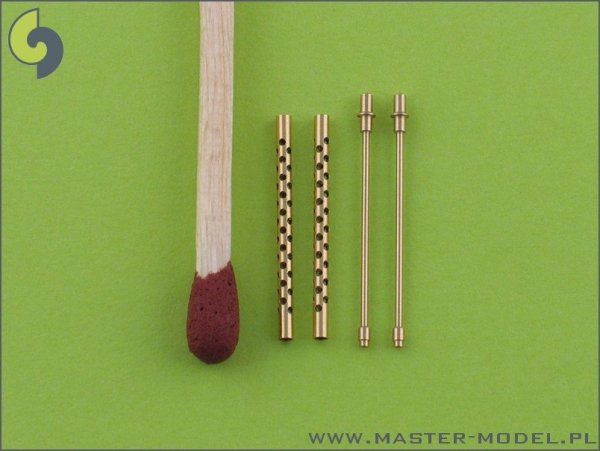 Master AM-48-001 Browning M2 aircraft .50 caliber (12.7mm) barrels (2pcs) (1:48)
