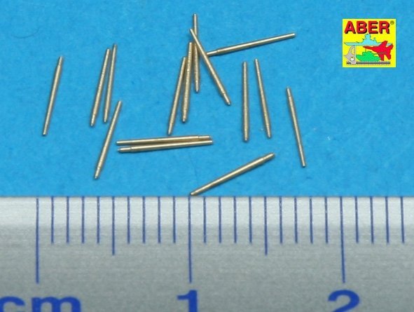 Aber 350L-15 Set of 16 pcs 37 mm L/83 barrels SK C/30 for German ships (1:350)