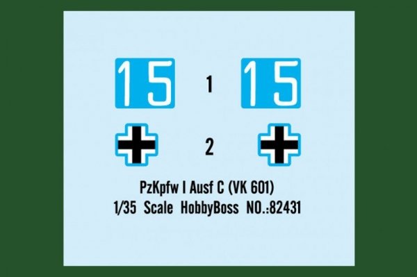 Hobby Boss 82431 PzKpfw I Ausf C (VK 601) (1:35)