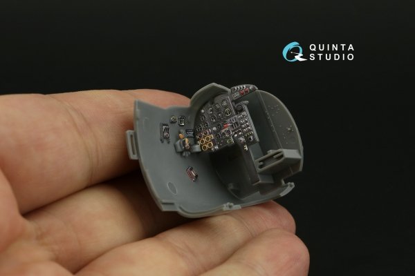 Quinta Studio QD48424 Mosquito FB Mk.VI/NF Mk.II 3D-Printed coloured Interior on decal paper (Tamiya) 1/48