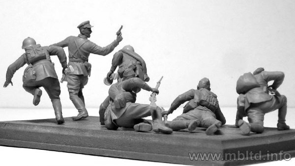 Master Box 3563 Counterattack Soviet infantry, summer 1941 (1:35)