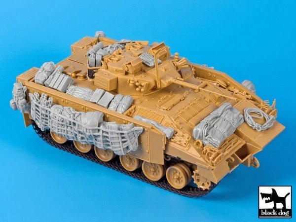Black Dog T35112 British Warrior MCV accessories set 1/35