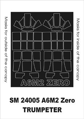 Montex SM24005 A6M2 Zero TRUMPETER