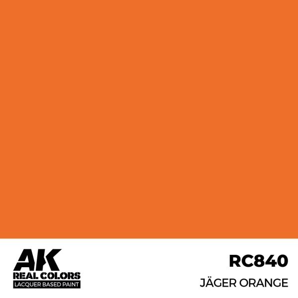 AK Interactive RC840 Jäger Orange 17 ml