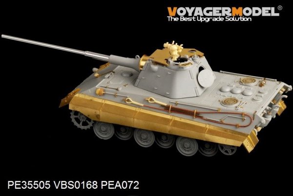 Voyager Model PE35505 WWII German E-50 Tank for TRUMPETER 01536 1/35