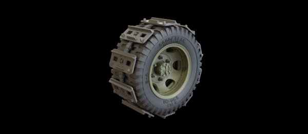 Panzer Art RE35-447 GMC wheels with mud tracks 1/35
