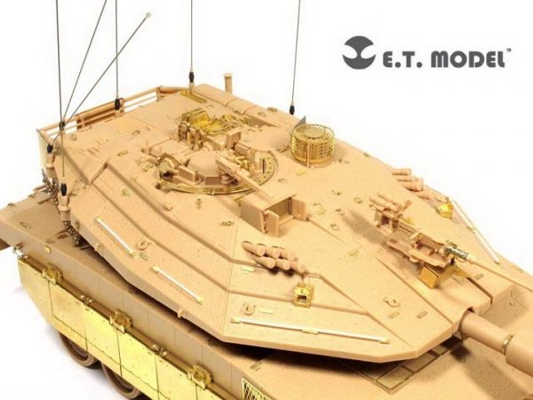 E.T. Model E35-097 Israel Merkava Mk.IV Tank LIC Basic (For ACADEMY 13227) (1:35)