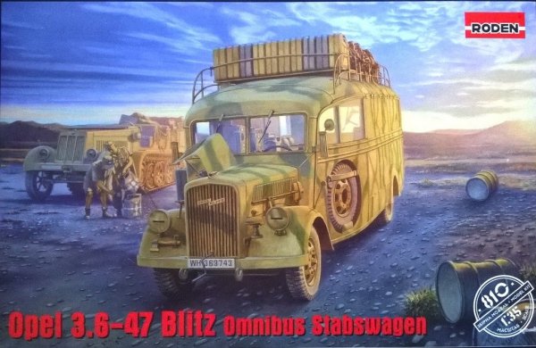 Roden 810 Opel 3.6-47 Omnibus Staffwagen 1/35