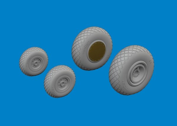 Eduard 672380 B-24H wheels AIRFIX 1/72