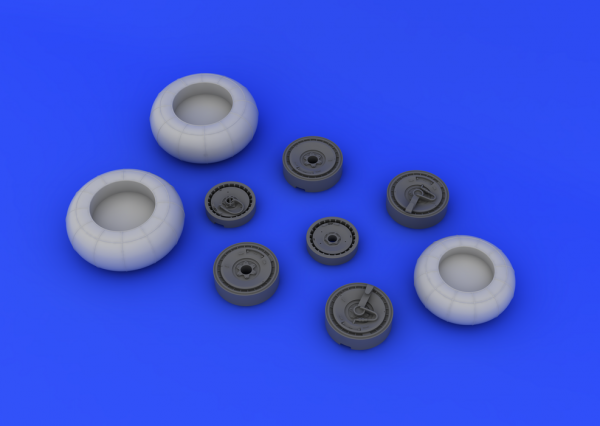Eduard 632042 Do 335B wheels 1/32 (HONG KONG MODELS)