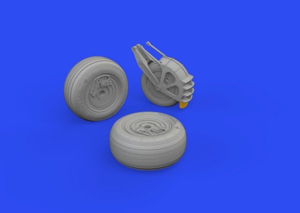 Eduard 648780 Su-25 wheels ZVEZDA 1/48