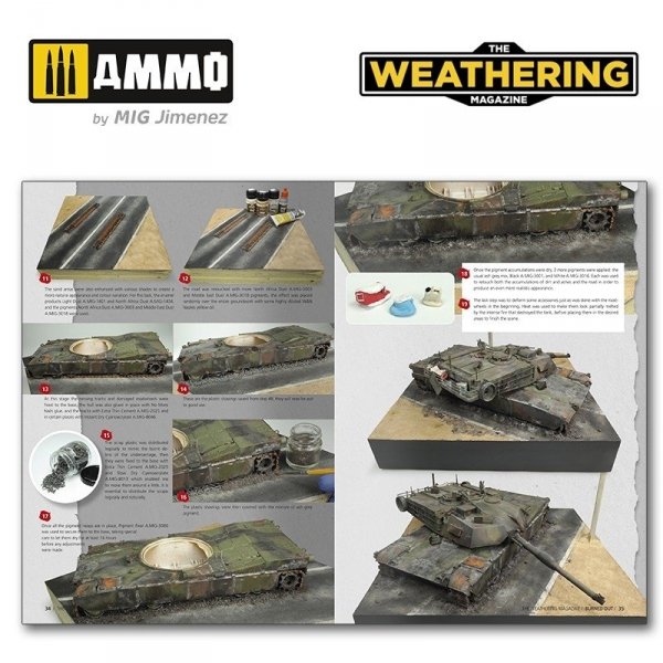 Ammo of Mig 4532-PO The Weathering Magazine Issue 33. SPALONE (Polski)