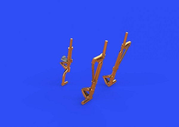 Eduard 648784 P-38J undercarriage legs BRONZE TAMIYA 1/48