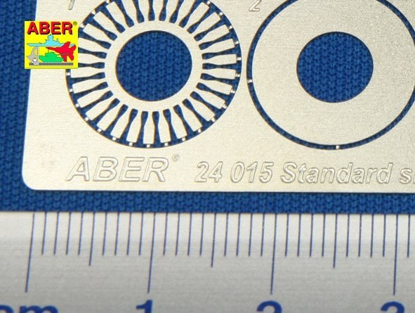 Aber 24015 Standard slotted discs brakes dia. 14mm 1/24