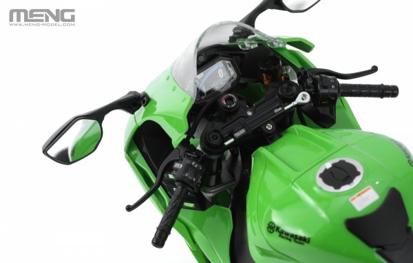 Meng Model MT-008s Kawasaki Ninja ZX-10RR  Pre-Coloured Edition 1/9