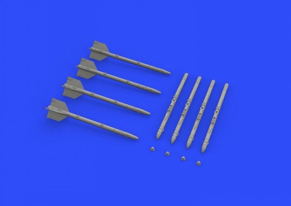 Eduard 672187 R-13M missiles for MiG-21 1/72