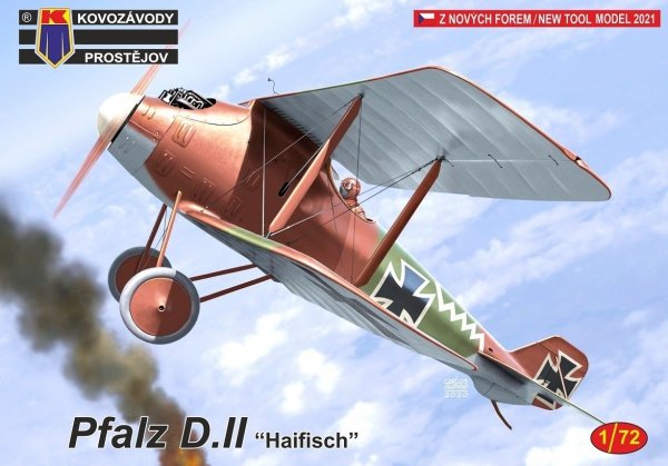 Kovozavody Prostejov KPM0272 Pfalz D.II „Haifisch“ 1/72