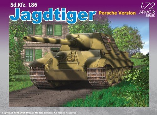 Dragon 7250 Sd.Kfz.184 Jagdtiger Porsche (1:72)