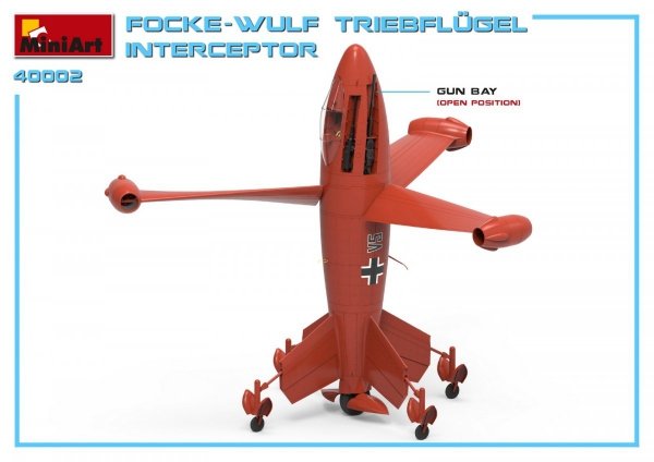 MiniArt 40002 FOCKE WULF TRIEBFLUGEL INTERCEPTOR 1/35