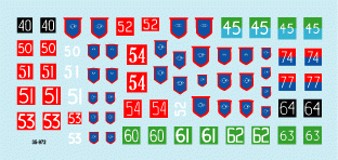 Star Decals 35-972 British Guards Armoured Division 1/35